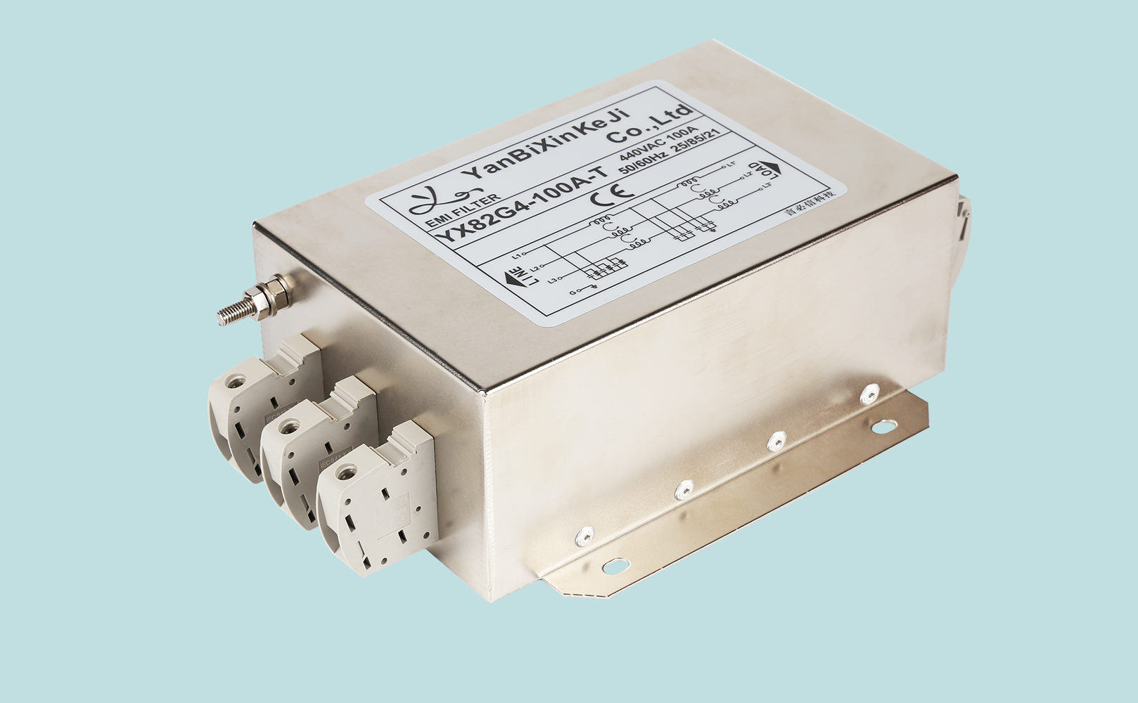 YX-82三相三線電源濾波器 